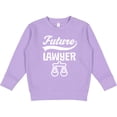 thumbnail image 2 of Inktastic Future Lawyer Toddler Sweatshirt, 2 of 4