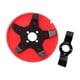 thumbnail image 2 of Cabezal de disco para deshierbe de cortadora | Accesorio multifuncional para eliminación de óxido y limpieza de suelos | Hierro y PP duradero | Compatible con máquinas deshierbadoras para campo de, 2 of 9