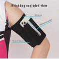 thumbnail image 3 of Phone Armband Case, Elastic Arm Fit,Outdoor Rock Climbing Armband for Running Walking, Hiking, Jogging, and Travel, 3 of 6
