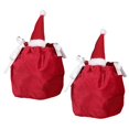 thumbnail image 2 of Xmas Candy Bag 2Pcs Classic Christmas Gift Wrapping 15X13X13CM Ideal For Party Favors And Gifts, 2 of 5