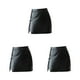 thumbnail image 2 of Guardurnaity Minifalda irregular ceñida de cuero de invierno, minifalda ajustada de cintura alta, vestido corto de moda para viajes, vacaciones, Type1 NO1, 2 of 6