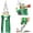 Green, variant on Pro 8-in-1 Wire Stripper/Cutter with Voltage Tester & Dual Alarms - Heavy Duty 12-250V AC/DC Electrical Tester for Hot/Neutral Wires - Electrician, HVAC, Car Repair Tool (Green)