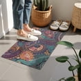 thumbnail image 4 of Multicolor Paisley Pattern Door Rugs,Washable Non Slip Door Mats Indoor,Decorative Door Mats,Entry Mat Indoor for Entrance,Bedroom,Kitchen,Bathroom,16"x24", 4 of 6