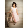 thumbnail image 4 of Flower Girls Dress Full Rosette First Communion Dress Wedding Pink Girls 2-14, 4 of 4
