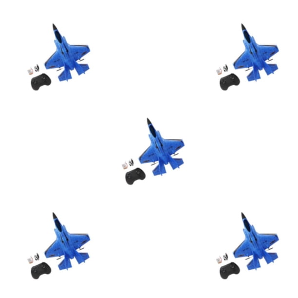 Ounissouiy 2 Channel EPP Foam Aircraft Glider Plane Fighter for Kids Ready to Fly Type2