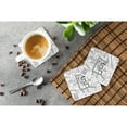 thumbnail image 3 of Letter E Musical Note Letters Foam Coaster Set of 4, 3 of 3
