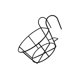 thumbnail image 1 of Inteprter 5 piezas de barandilla de hierro, estante de flores, plantas en maceta, cesta colgante, soporte de estante redondo, valla de balcón, Jardín y Patio Negro, 1 of 6