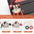 thumbnail image 4 of Quick Release Battery Terminals Clamps Car Battery Terminal Shut-Off Connectors for 12V 24V Boat Race UTV Tractor Truck, 4 of 9