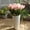 Z1_2Pink, variant on 4 Artificial Flowers Clearance! Fake Flowers 4 Bundles Outdoor Artificial Daisies Flowers Shrubs Faux Plastic Greenery for Indoor Outside Hanging Plants Garden Porch Window Box Home Wedding