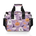 thumbnail image 7 of FORMRS Insulated Cooler Bag 24 Cans Capacity Soft Leakproof Lunch Box with Side Pockets, Purple Cute Halloween, 7 of 7