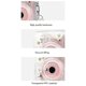 thumbnail image 3 of Estuche protector transparente Daisy para cámara compatible con Fujifilm Instax Mini 11/8/9 con correa de hombro ajustable, 3 of 4