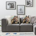 thumbnail image 2 of nygtbtfer Horse Throw Pillow Cover Vivid Pillow Case Decorative Linen Square Cushion for Home Couch Bed White, 2 of 7