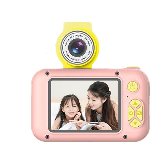 FNYOXU Digital Camera Kids Camera,Digital Video Camcorder Reversible Lens 1080P 2.4 Inch HD, Birthday Electronic Toys Gifts for Toddlers Age 3-10 Years Old Boys Grils Children