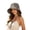 Grey, variant on Outdoor Sun Hat For Travel Beach Hiking Casual Summer Style UPF Shade Wide Brim Lightweight Bucket Hats, Beige