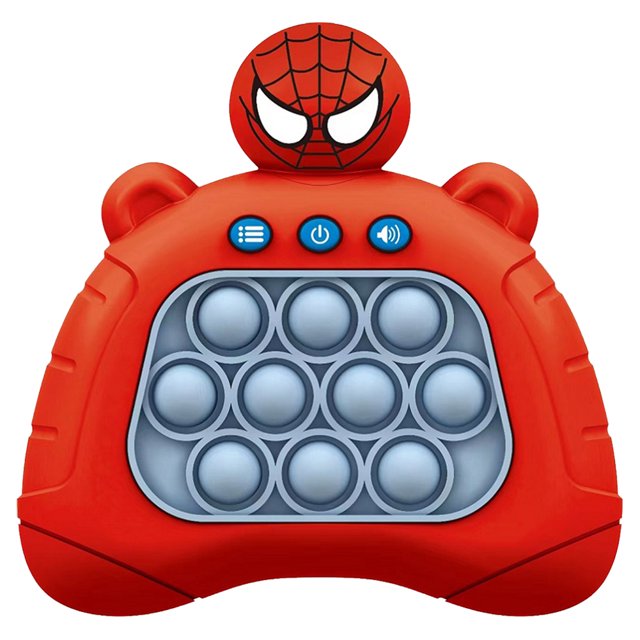 Juego de mano máquina de juego de rompecabezas rápido alivia la ansiedad consola de juegos de burbujas juguete