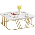 Tribesigns Large Square Dining Table, Kitchen Table for 810 People