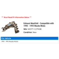 thumbnail image 2 of Exhaust Manifold - Compatible with 1990 - 1993 Mazda Miata 1991 1992, 2 of 2