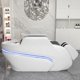 thumbnail image 5 of Luxury Hair Salon Chair Barber Shop Stylist Beauty Sink Shampoo Head Spa Bed Haircutting Cabeceiras Salon Equipment LJ50SC My Lux Decor Round, 5 of 8