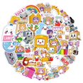 thumbnail image 1 of Pegatinas de dibujos animados de Anime Boxy Rocky Foxy Lankybox para maleta, monopatín, guitarra, ordenador portátil, decoración de teléfono, pegatina impermeable, juguetes para niños, 1 of 3