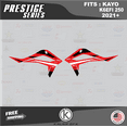 thumbnail image 3 of Kalair GFX Graphics Kit for Kayo K6EFI 250 Dirt Bike (2021+) Prestige Series, 3 of 5