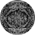 thumbnail image 1 of Ahgly Company Indoor Round Medallion Gray French Area Rugs, 7' Round, 1 of 4