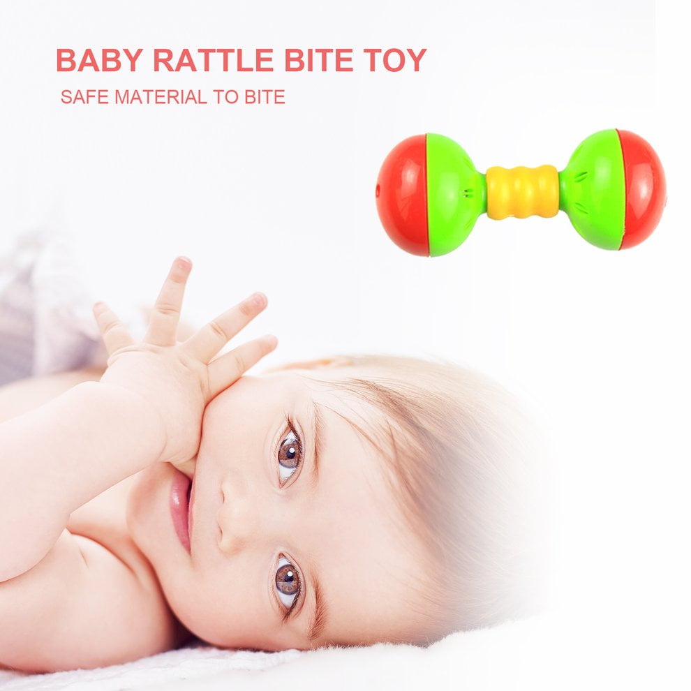 baby dumbbell teether