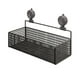 thumbnail image 2 of Organizador de baño con ventosa para pared, multifuncional, para champú Negro M, 2 of 8