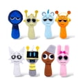 thumbnail image 1 of Set de 8 peluches suaves y coloridos Lalaville, 1 of 6