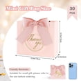 thumbnail image 2 of SHAIDOJIO Small Gift Bags with Handle Ribbon for Wedding Birthday, Pink, 5.5x2.5x4.7 in, 2 of 9