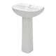 thumbnail image 1 of lavabo con pedestal en piso cerámica manantial 83.5 x 47.9 x 35.8 cm 2 piezas, 1 of 5