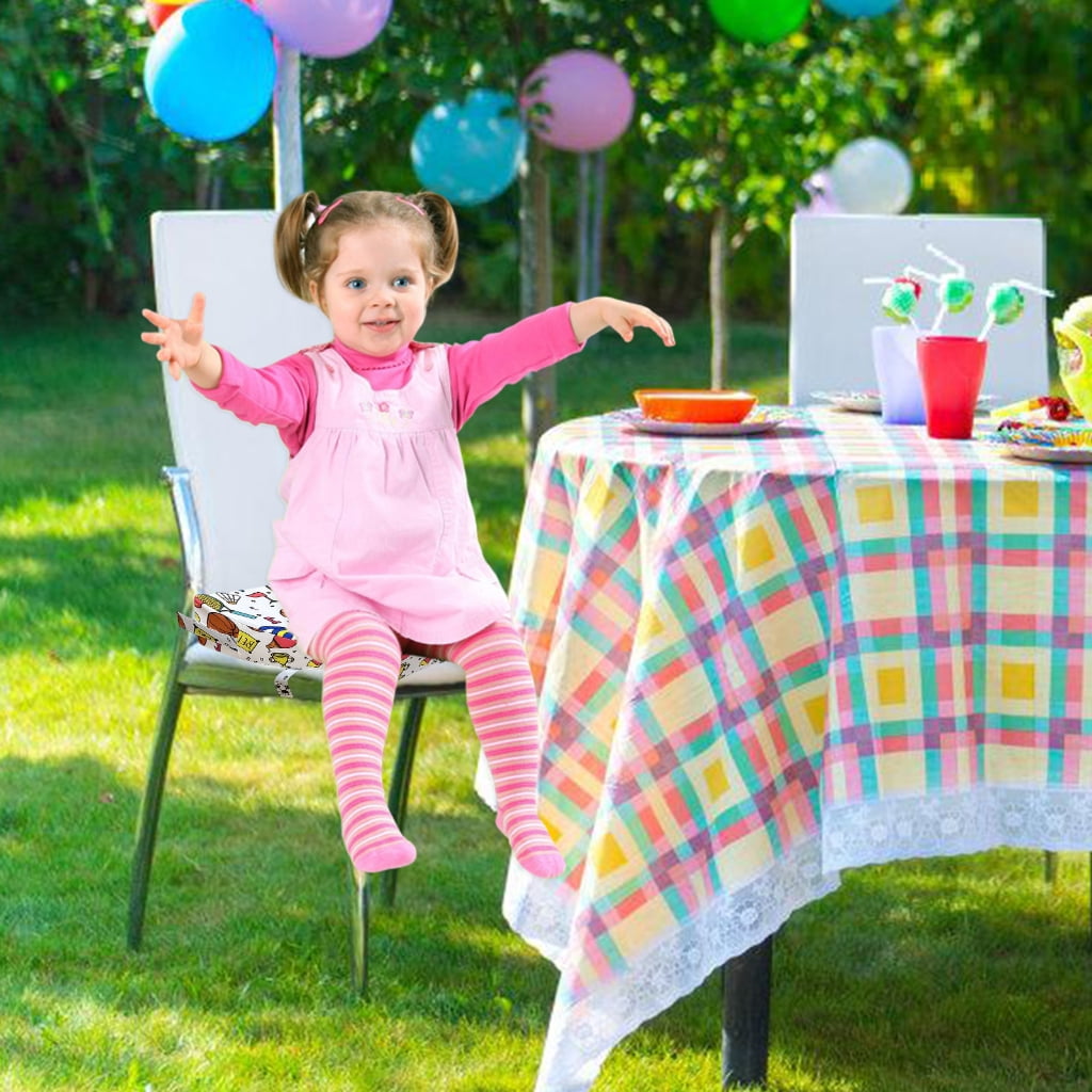 High Chair Pad Boosters Travel Dining Room Adjustable Detachable Washable Thicken Sponges Seat Cushions for Toddler Kid