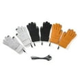 thumbnail image 4 of Winter USB Powered Heated Gloves Soft Knitted Touchscreens for Men and Women, 4 of 14