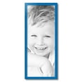 thumbnail image 2 of ArtToFrames 12" x 30" Bright Blue Picture Frame, 12x30 inch Blue Wood Poster Frame (WOM-4751), 2 of 8