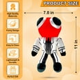thumbnail image 2 of Peluche TWCare rojo para niños y adultos de 28 cm de altura, 2 of 5