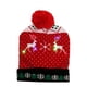 thumbnail image 2 of Gorro navideño, gorro de invierno, gorro tejido, gorro navideño iluminado, gorro de nieve para celebración, suministros para fiestas en interiores y alce doble, 2 of 7