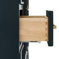 thumbnail image 4 of Ariel Stafford 37 Inch Single Rectangle Sink Vanity With Carrara White Marble Countertop W/1.5" Edge In Midnight Blue, 4 of 9