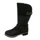 thumbnail image 2 of Botas de nieve para mujer Botas de media caña con forro cálido hasta la rodilla Botas gruesas cálidas informales de media altura para mujer Wmkox8yii ghj2403, 2 of 4