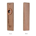 thumbnail image 2 of Kazoo Wooden Kazoo Instrumento Musical Socio Guitarra Ukulele Armónica de Madera con Caja de Metal para Music Lover Tomshoo Kazoo, 2 of 6