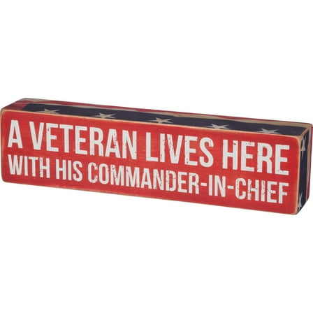 A Veteran Lives Here