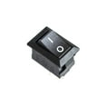 thumbnail image 3 of Mini Rocker Switch 2 PIN ON-OFF SPST 125VAC/6A 250VAC/3A Black KCD117S 2X/5X/10X, 3 of 5