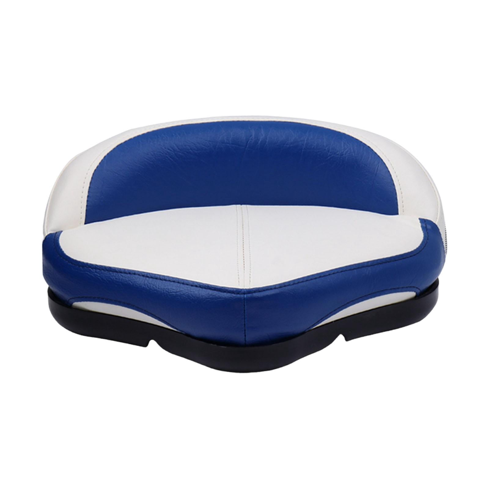 QccHieUs Boat Seat Easy Installation Accessories Replacement Pad Versatile Speedboat Seat Blue White