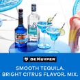 thumbnail image 2 of Dekuyper Blue Orange Curacao, 750 ml Bottle, ABV 24.0%, 2 of 4