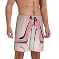 thumbnail image 2 of Bixox Men's High Heel Shoes Butterfly printed lightweight casual shorts, soft sleep shorts with pockets., 2 of 7