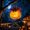A, variant on 2026 Halloween Indoor Decorations Halloween Pumpkin Handheld LED Light Up Paper Pumpkin Bucket With Handle Portable Candy Pail For DIY Halloween Party Decorations(Cat)