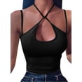 thumbnail image 1 of DYMADE Haut à Manches Longues Solide et Slim pour Femmes, 1 of 2