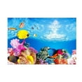 thumbnail image 2 of Aquarium Background Poster Fish Tank Decoration Landscape - Multicolor, 30x52cm, 2 of 8