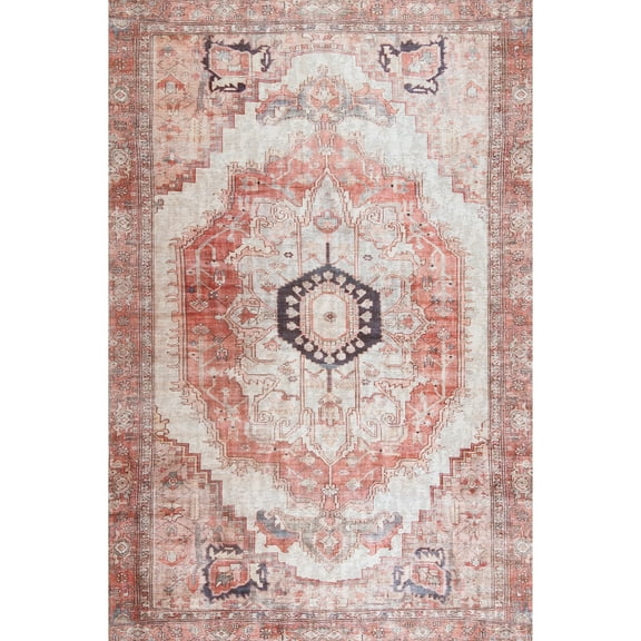 nuLOOM Minna Vintage Area Rug, 4' x 6', Multi