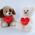thumbnail image 6 of CYFW Valentine's Day You and Me Teddy Bear or Dog,Plush Bear Animal Toy,First Valentine'S Day Gift For Kids, Baby Shower, First Keepsake Gift, 6 of 7