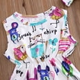 thumbnail image 6 of Douhoow Newborn Baby Girl Bodysuits Cartoon Romper Summer Tassel Sleeveless Jumpsuit, 6 of 8