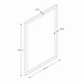 thumbnail image 3 of Espejo Rectangular Mainstays Madera, 3 of 4
